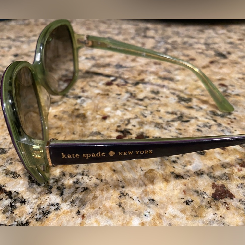 Kate Spade New York green and violet sunglasses - Picture 4 of 4